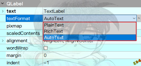 QLabel文本格式